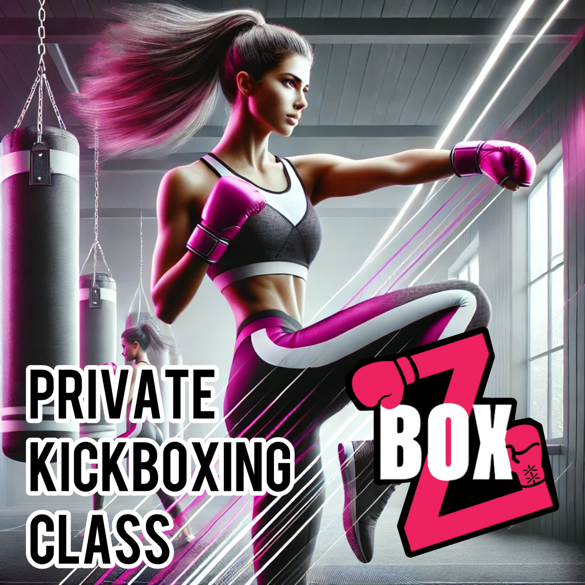 Private Kickboxing class