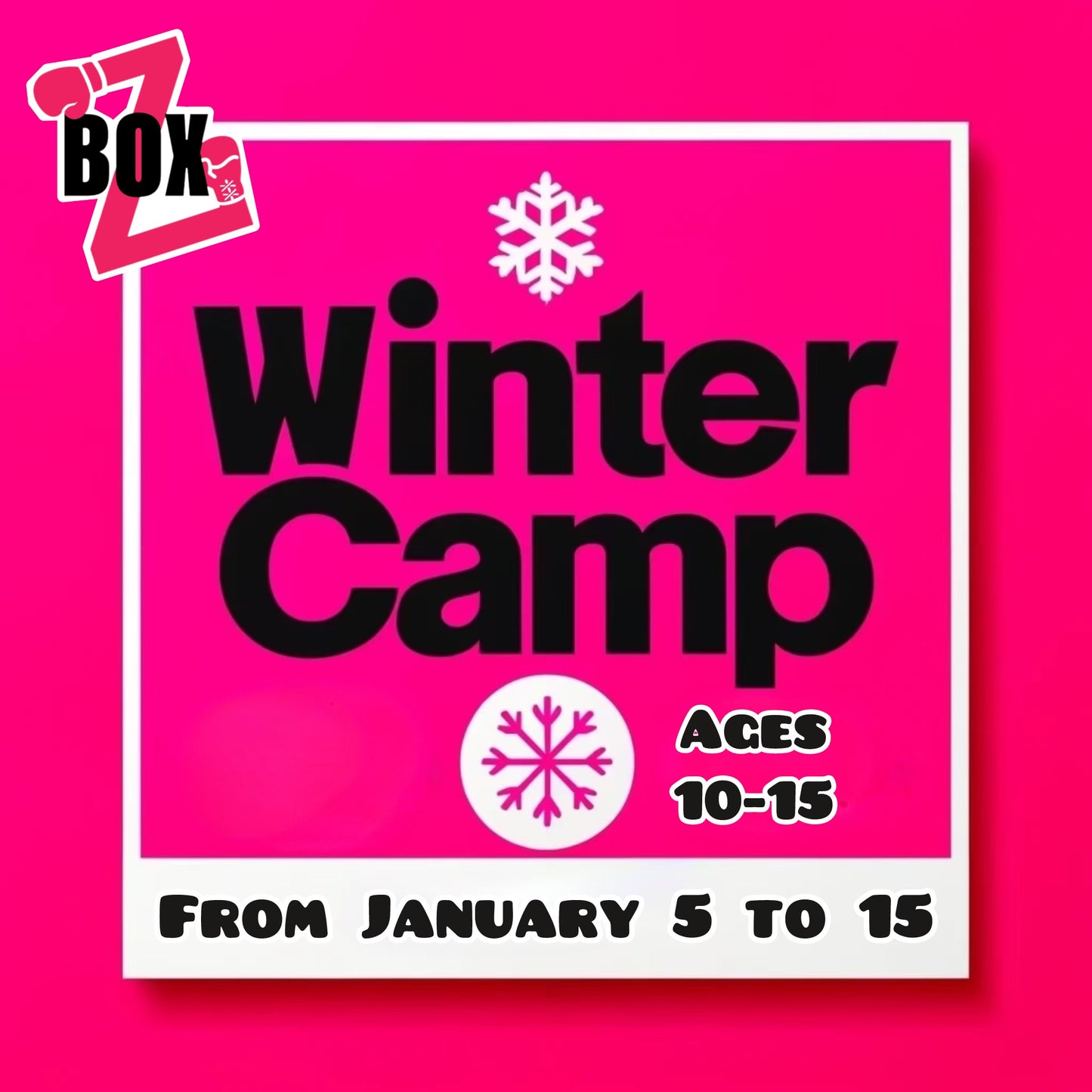 مخيم الشتاء Winter camp